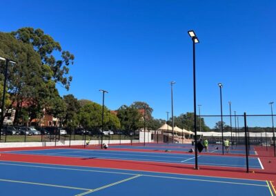 TSS, Tennis Court Upgrades